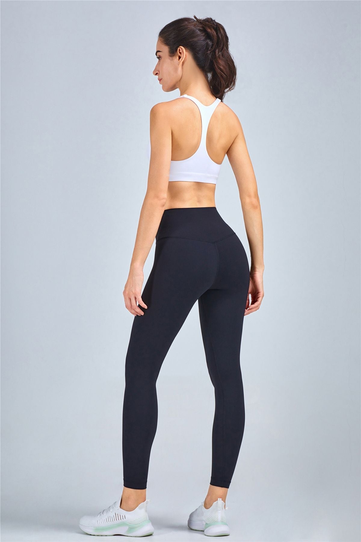 High-Rise Ankle Leggings by bornfocus