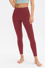 No Front Seam Ankle Leggings by bornfocus