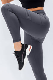 High-Rise Workout Leggings with Multi Pockets by bornfocus