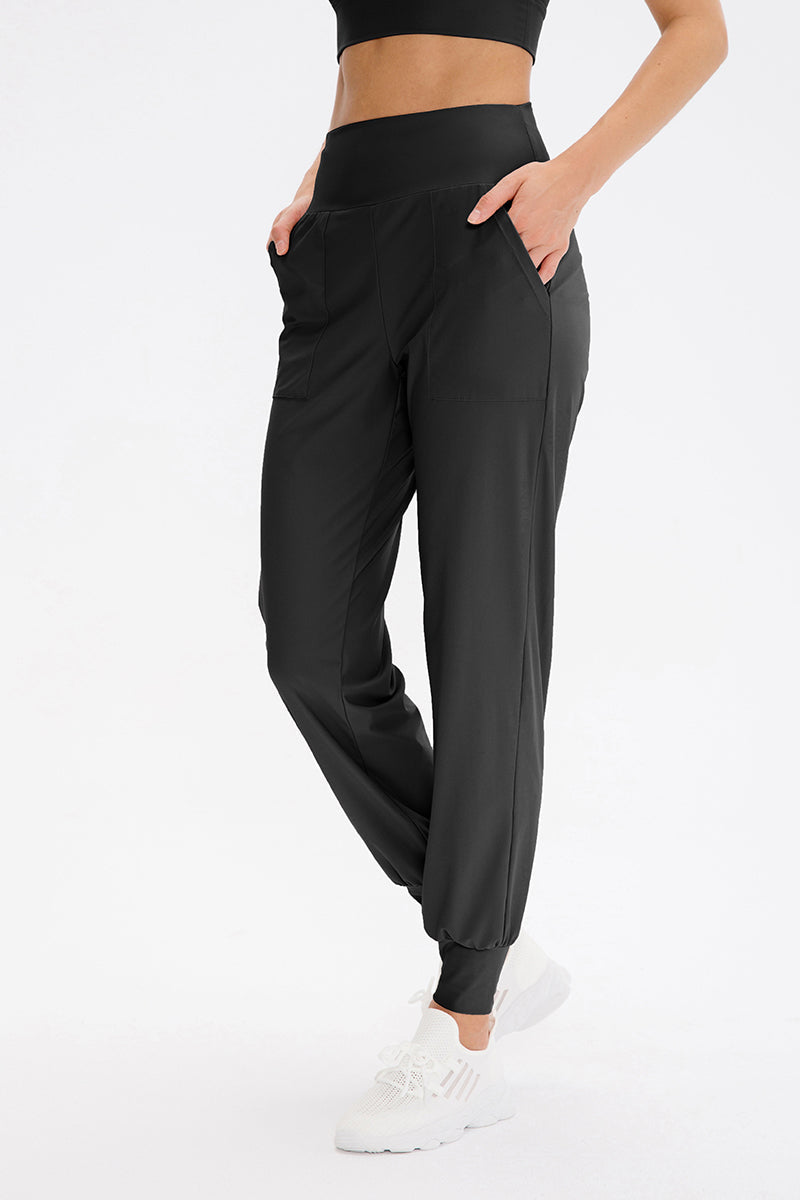 Tummy Control Jogger Pants by bornfocus