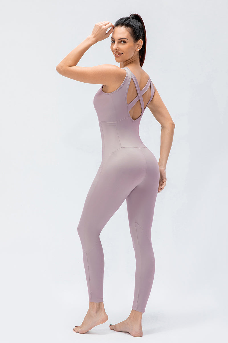 Sleeveless Bodycon Jumpsuit by bornfocus