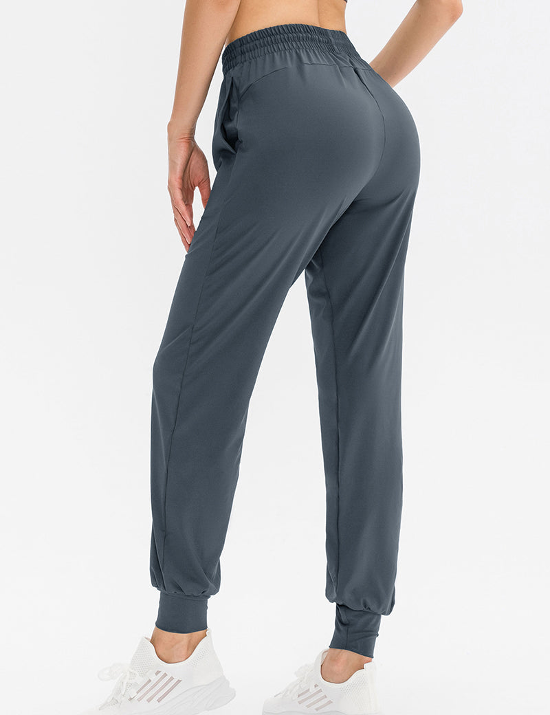 Tapered Jogger Pant with Drawstring by bornfocus