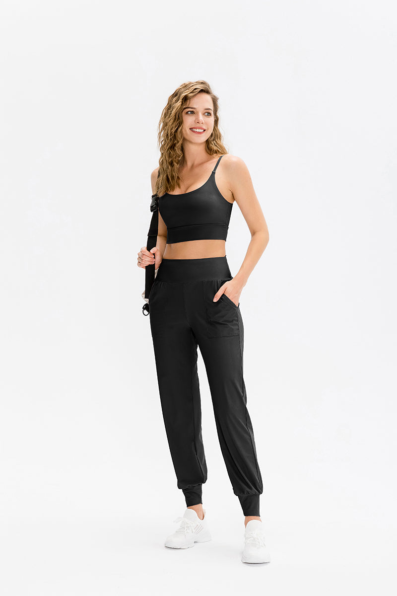 Tummy Control Jogger Pants by bornfocus