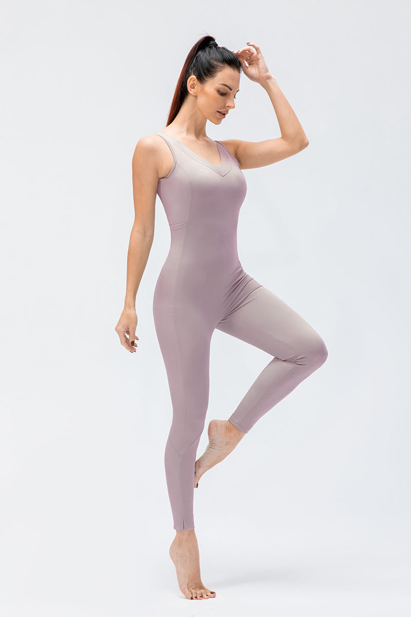 Sleeveless Bodycon Jumpsuit by bornfocus