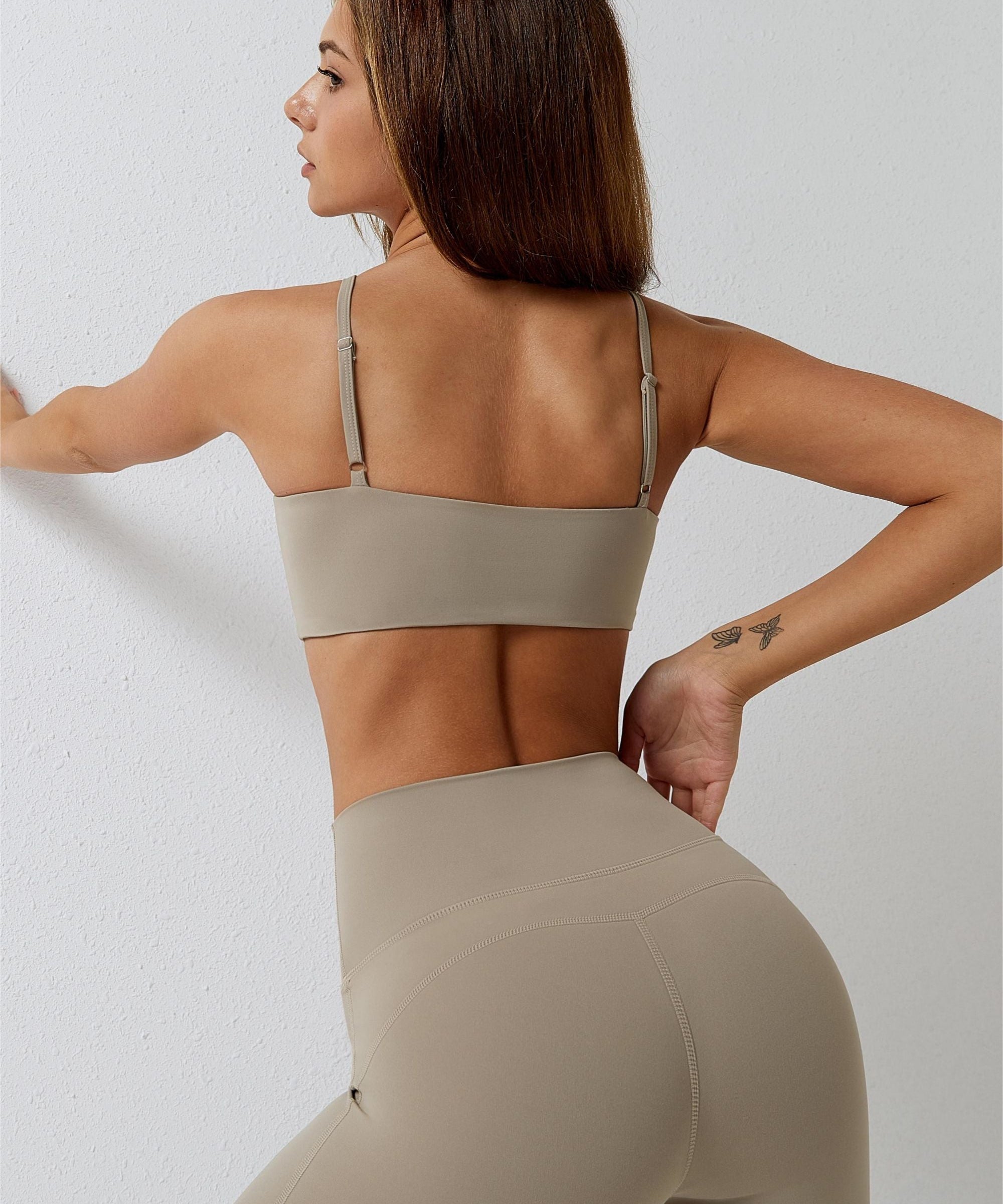 Cami Sports Bra with Adjustable Straps by bornfocus