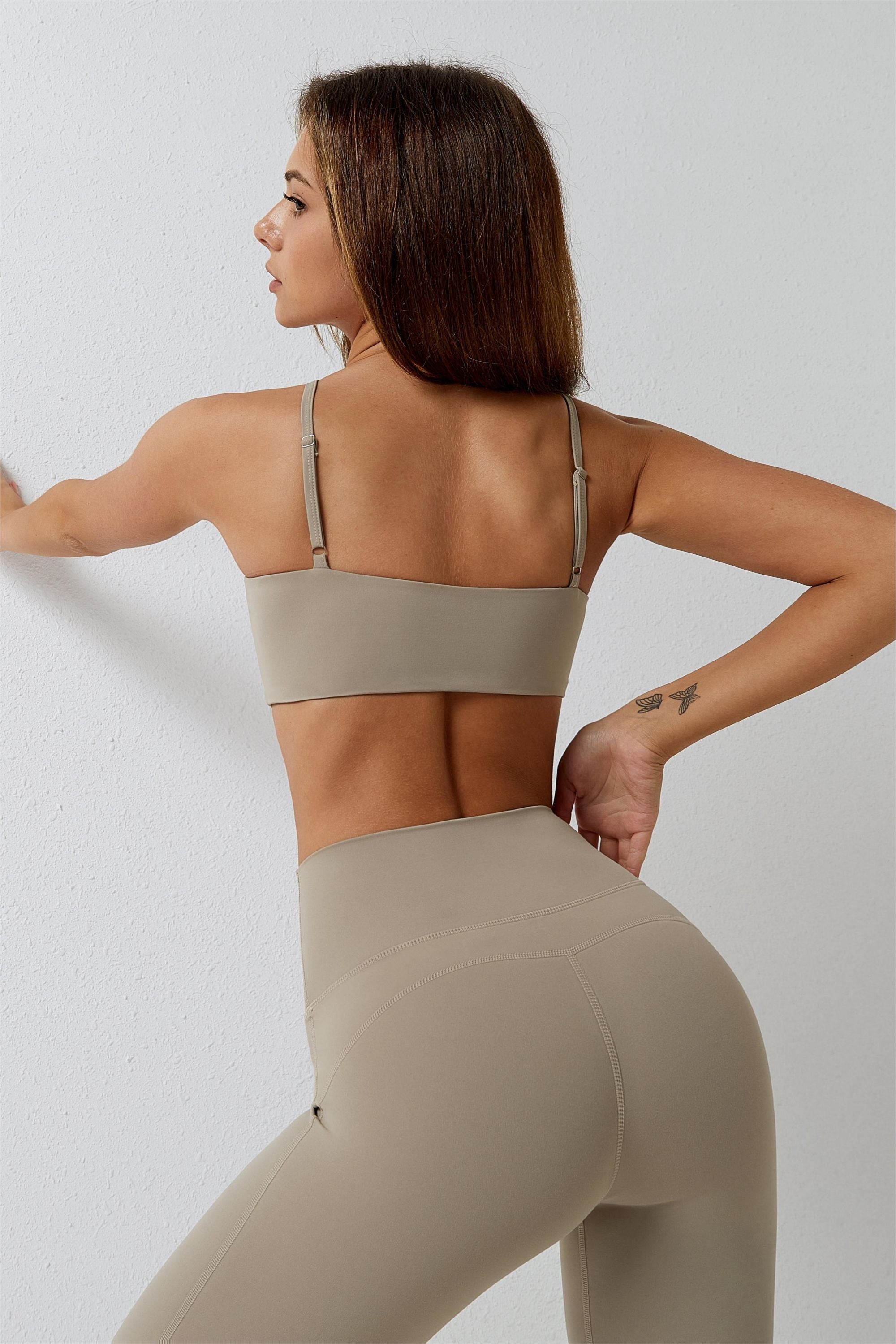 Cami Sports Bra with Adjustable Straps by bornfocus
