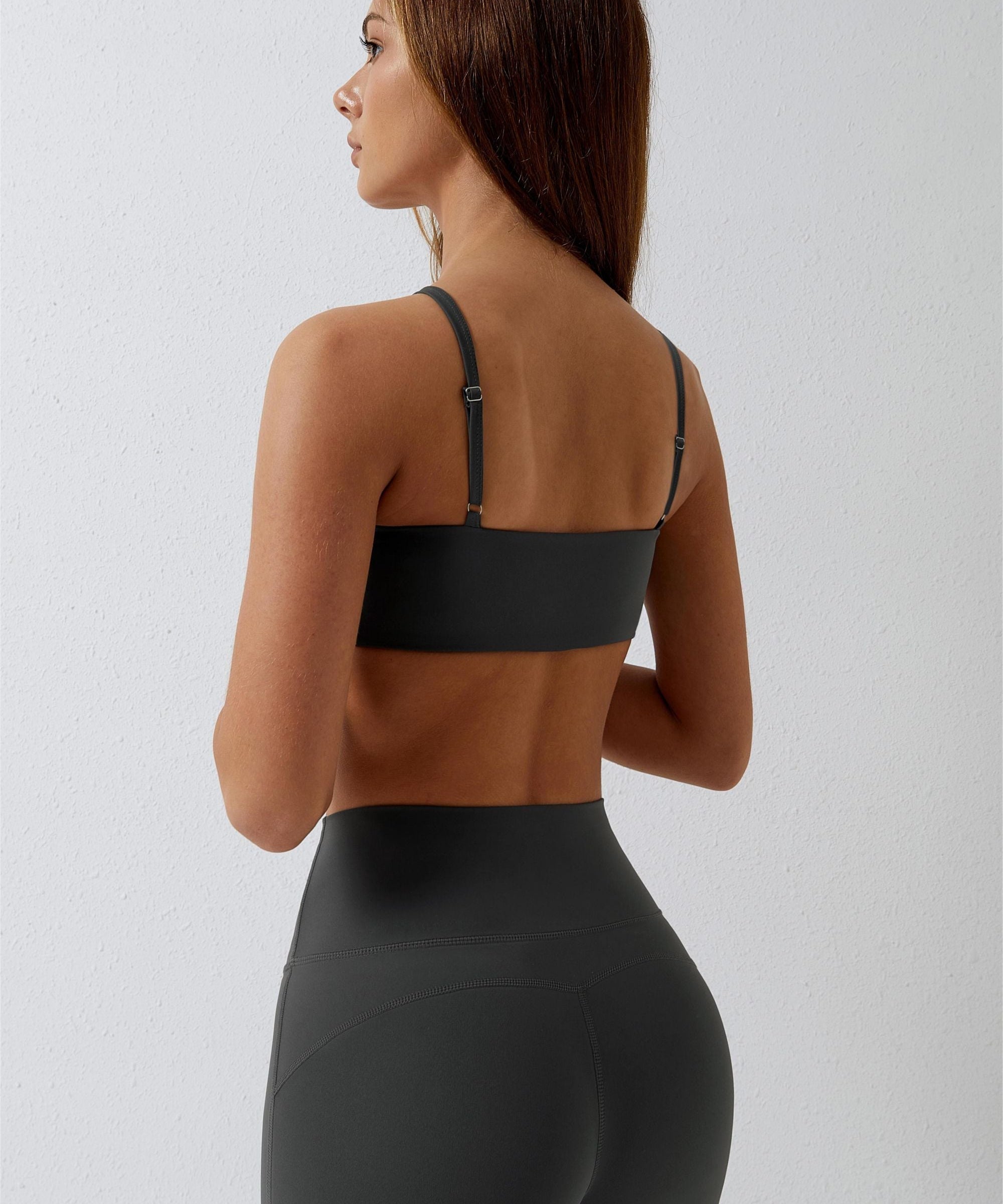 Cami Sports Bra with Adjustable Straps by bornfocus