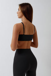 Cami Sports Bra with Adjustable Straps by bornfocus