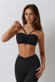 Cami Sports Bra with Adjustable Straps by bornfocus
