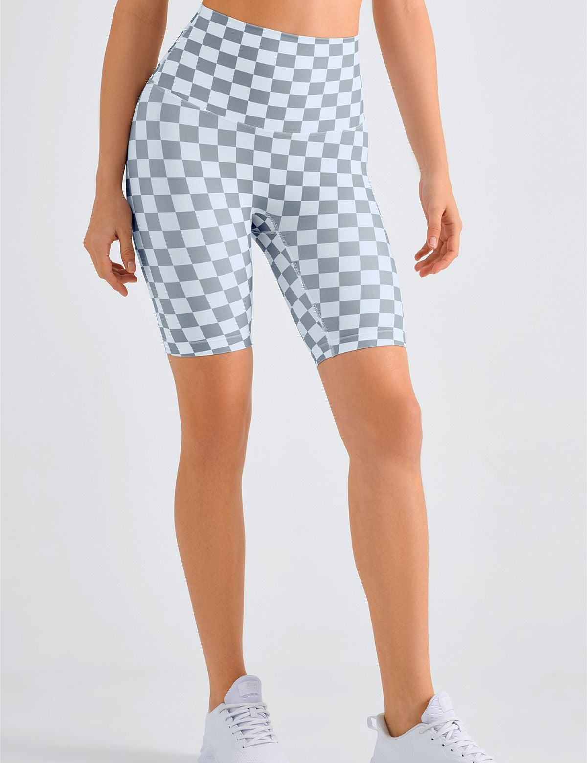 Checkerboard Seamless Gym Shorts by bornfocus