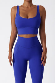 Longline Backless Sports Bra Top by bornfocus