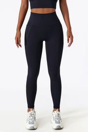 Cloud-Soft Workout Leggings with Pockets by bornfocus