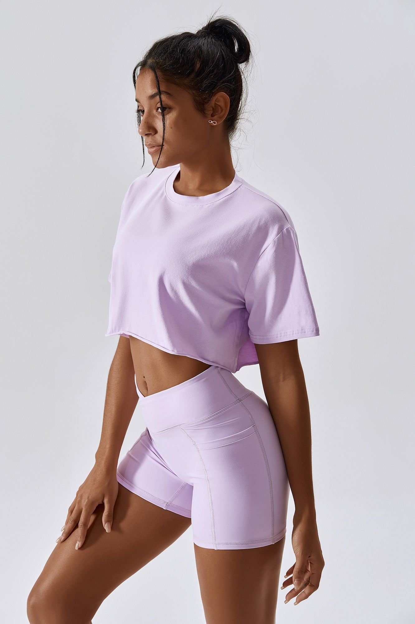 Cropped Oversized Fit T-Shirt by bornfocus