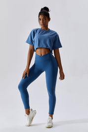Cropped Oversized Fit T-Shirt by bornfocus