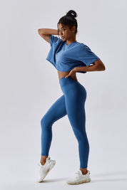 Cropped Oversized Fit T-Shirt by bornfocus
