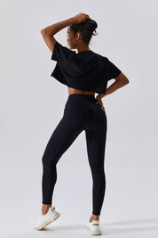 Cropped Oversized Fit T-Shirt by bornfocus