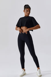 Cropped Oversized Fit T-Shirt by bornfocus