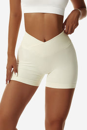 V-Cut Scrunch Butt Shorts by bornfocus