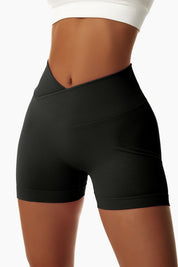 V-Cut Scrunch Butt Shorts by bornfocus