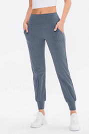 High-Waist Tapered Jogger by bornfocus