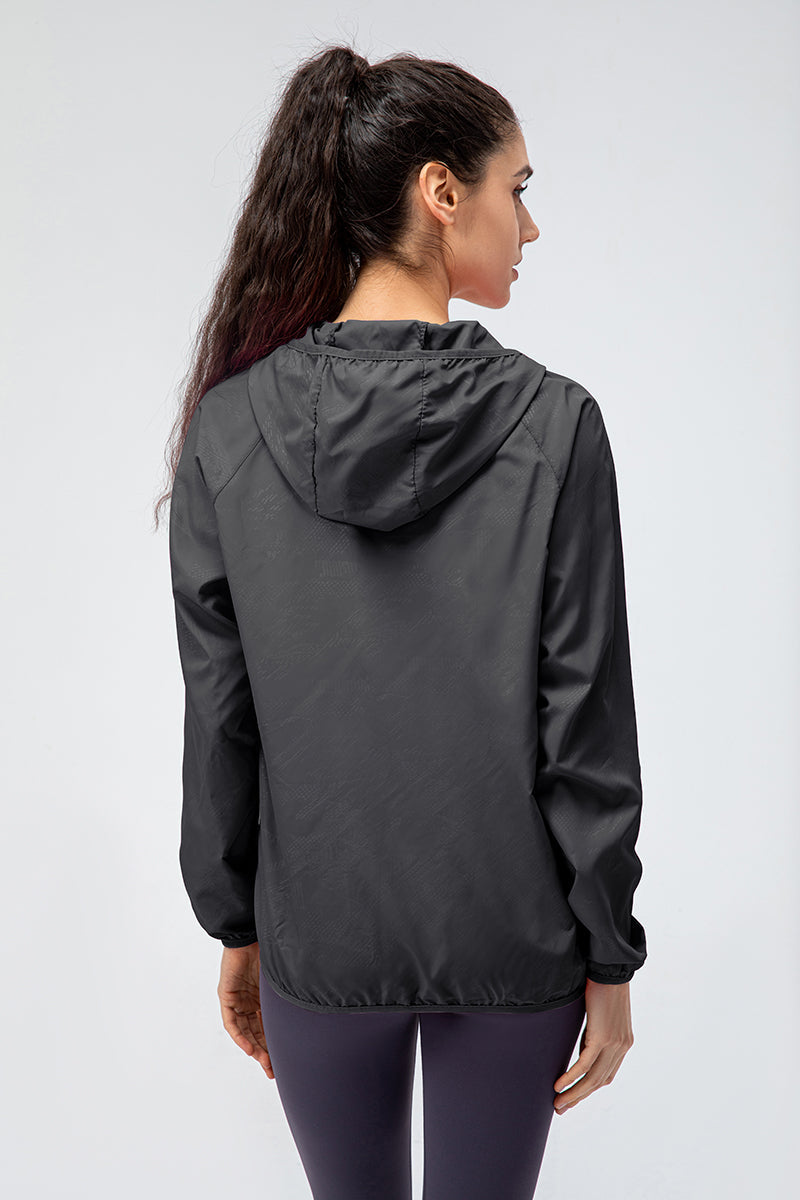 Standard Full-Zip Packable Windbreaker by bornfocus