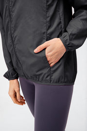 Standard Full-Zip Packable Windbreaker by bornfocus