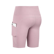 High-Rise Biker Short with Side Pockets by bornfocus