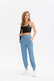 Tummy Control Jogger Pants by bornfocus