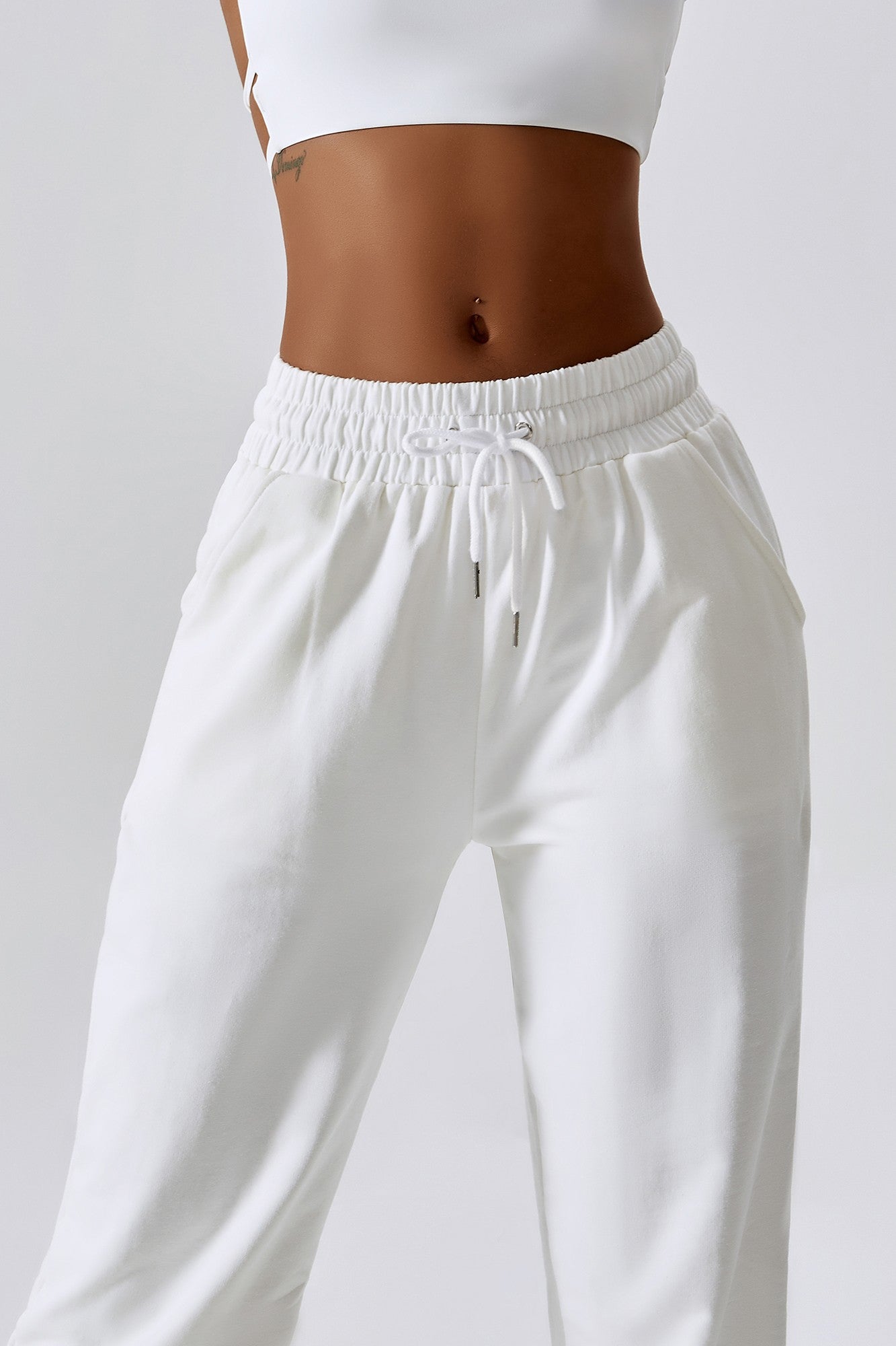 Elasticated Drawstring Joggers by bornfocus