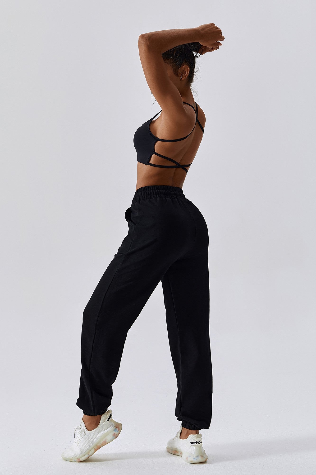 Elasticated Drawstring Joggers by bornfocus