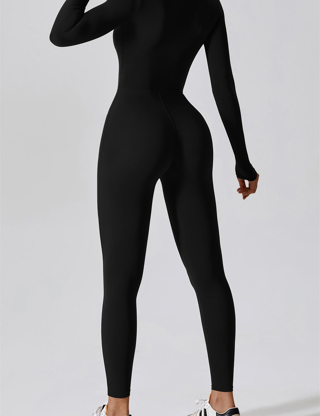 ZipFlex Long Sleeve Athleisure Jumpsuits by bornfocus