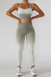 Ombre Seamless Butt Lifting Leggings by bornfocus