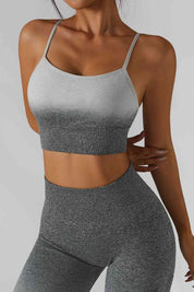 Spaghetti Straps Racerback Cami Sports Bra by bornfocus