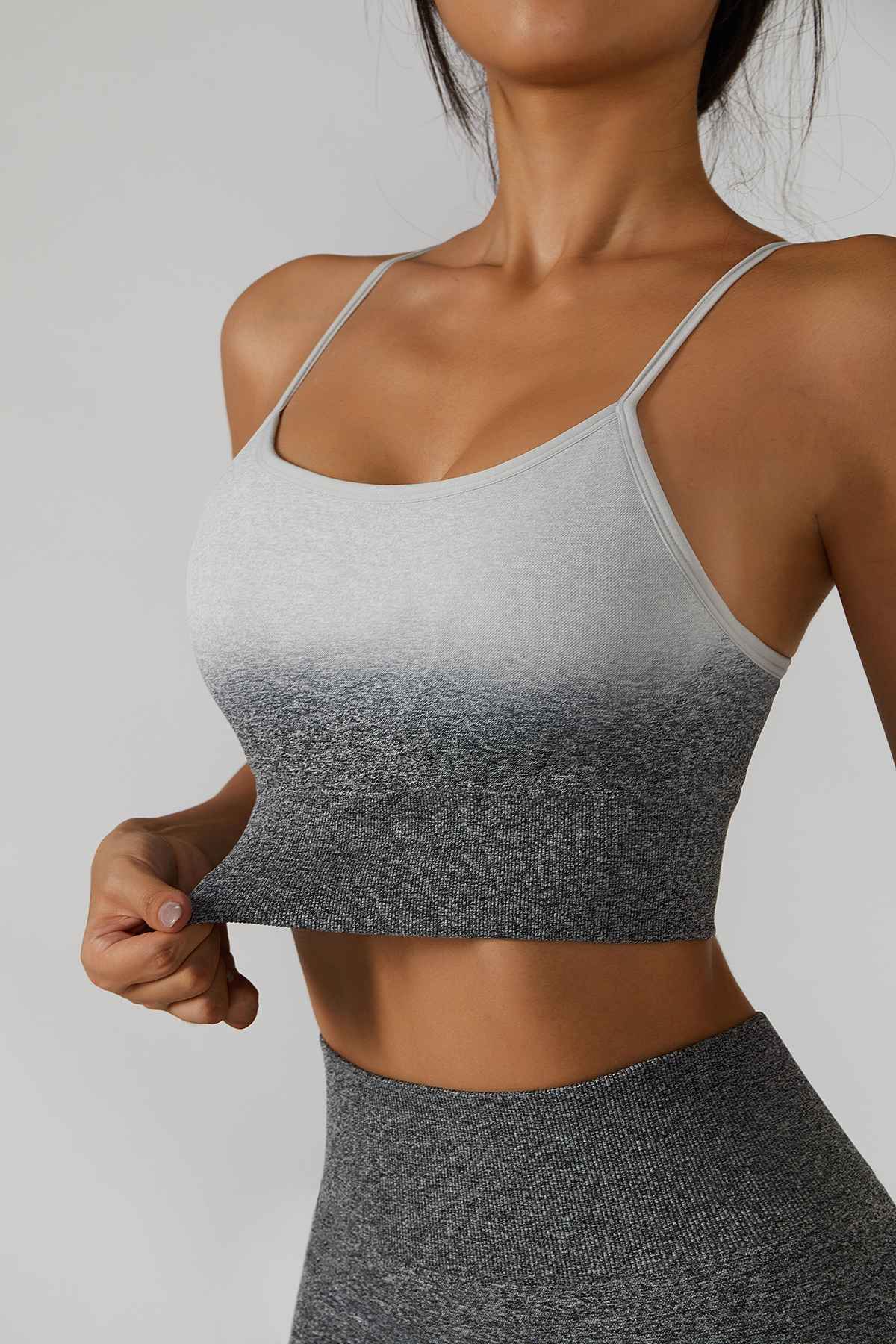 Spaghetti Straps Racerback Cami Sports Bra by bornfocus