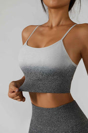 Spaghetti Straps Racerback Cami Sports Bra by bornfocus