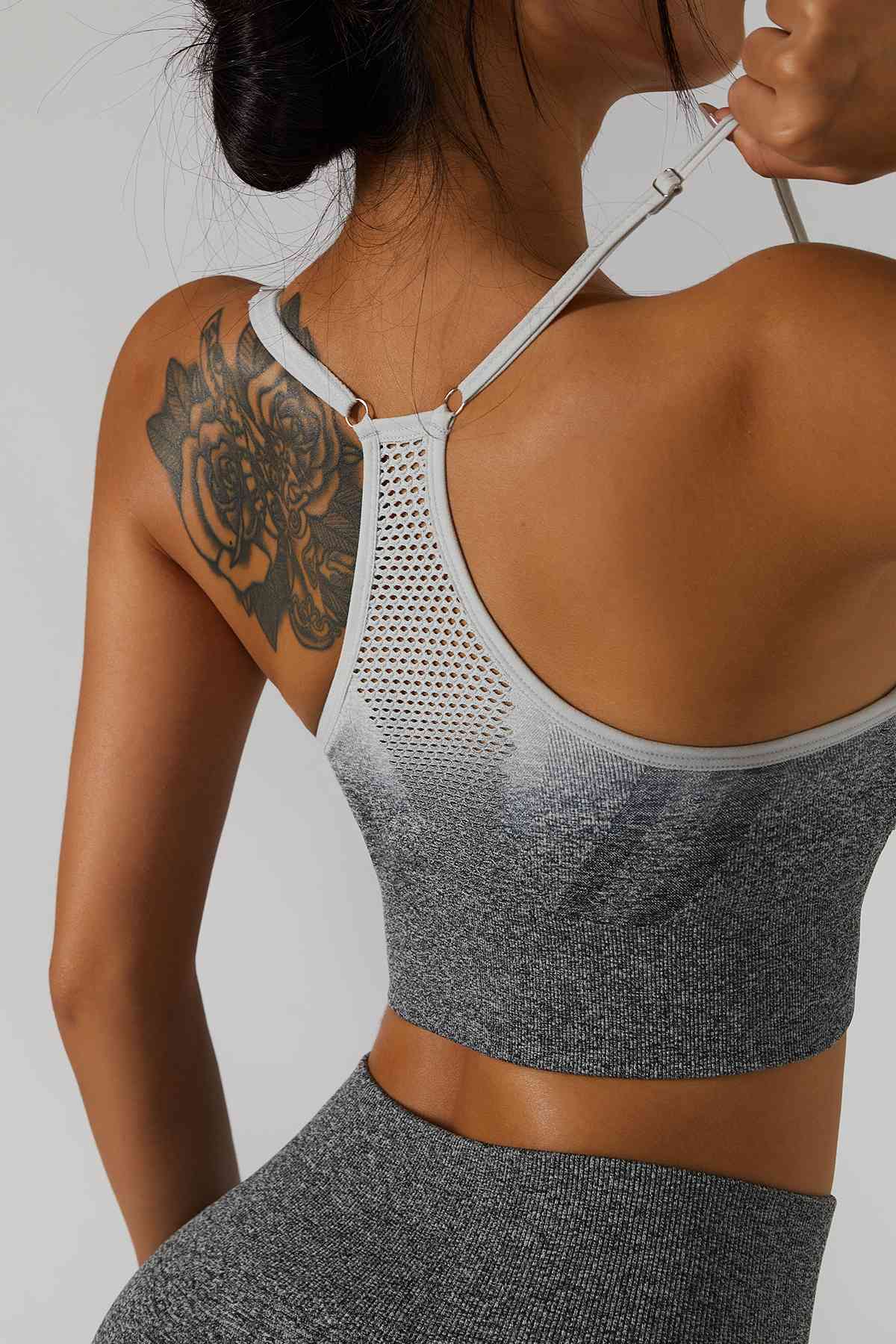 Spaghetti Straps Racerback Cami Sports Bra by bornfocus