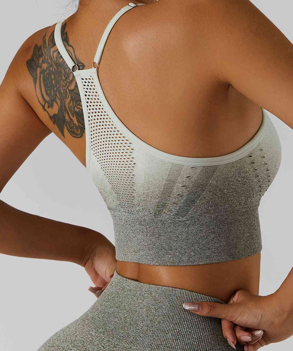 Spaghetti Straps Racerback Cami Sports Bra by bornfocus