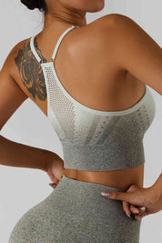 Spaghetti Straps Racerback Cami Sports Bra by bornfocus
