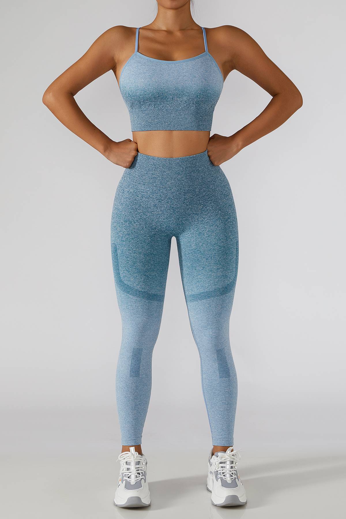 Spaghetti Straps Racerback Cami Sports Bra by bornfocus