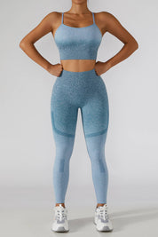 Spaghetti Straps Racerback Cami Sports Bra by bornfocus