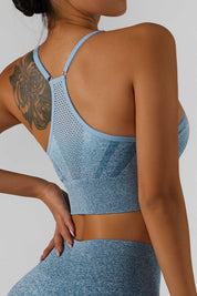 Spaghetti Straps Racerback Cami Sports Bra by bornfocus