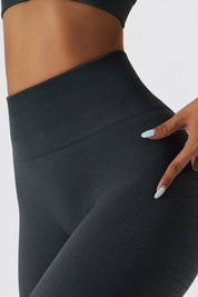 Textured Seamless Scrunch Leggings by bornfocus