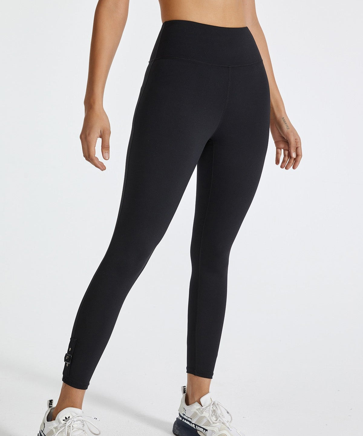 High-Rise Ankle Leggings by bornfocus