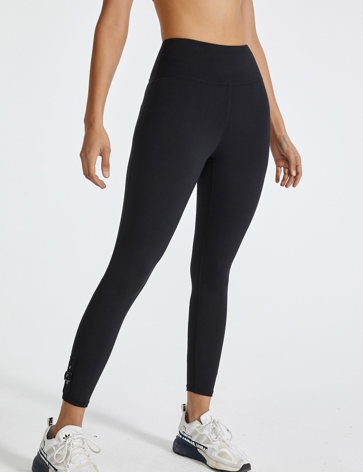 High-Rise Ankle Leggings by bornfocus