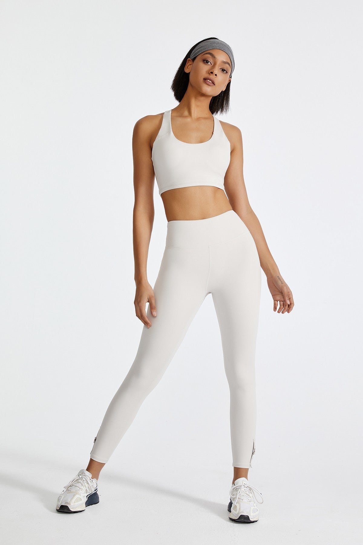 High-Rise Ankle Leggings by bornfocus