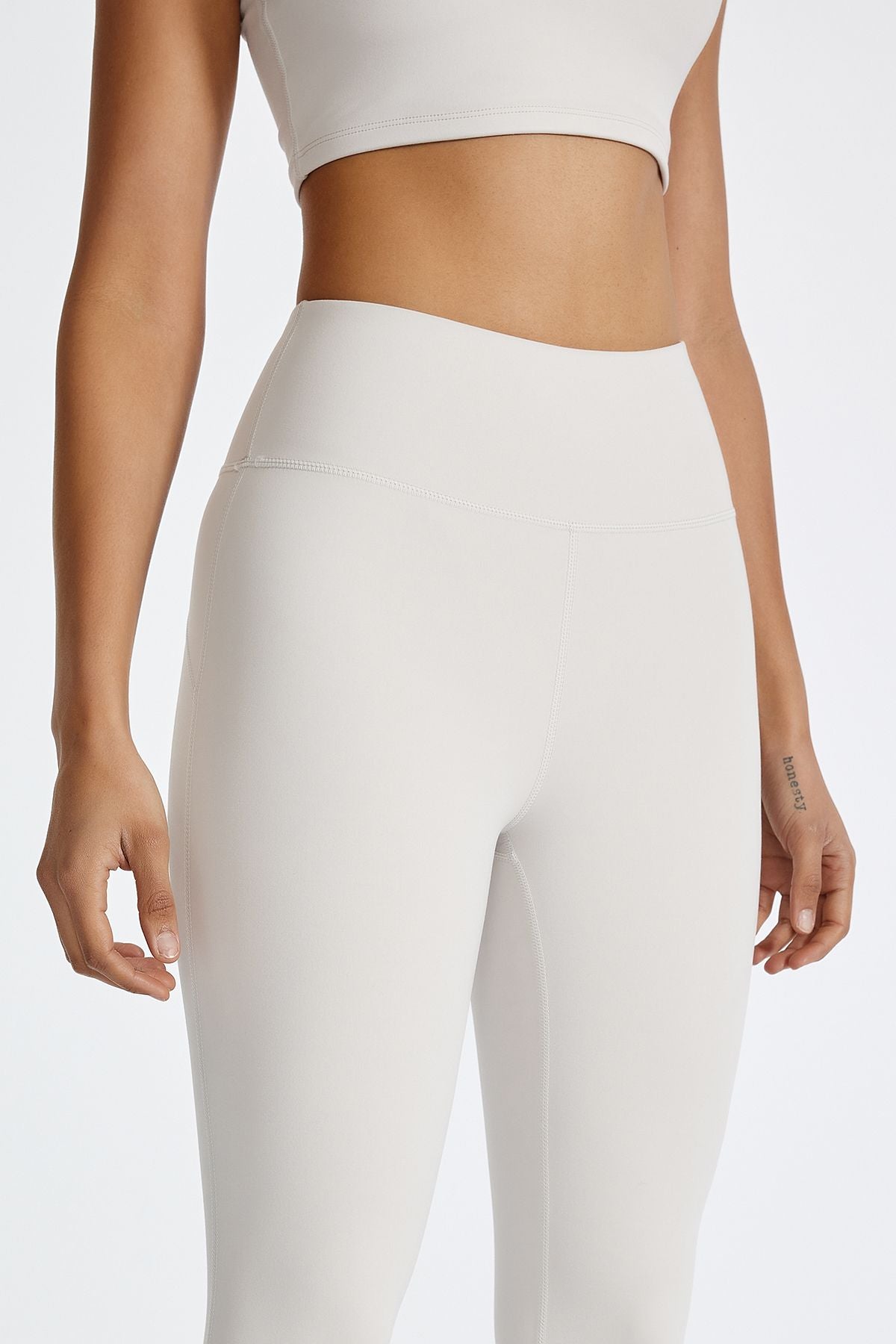 High-Rise Ankle Leggings by bornfocus