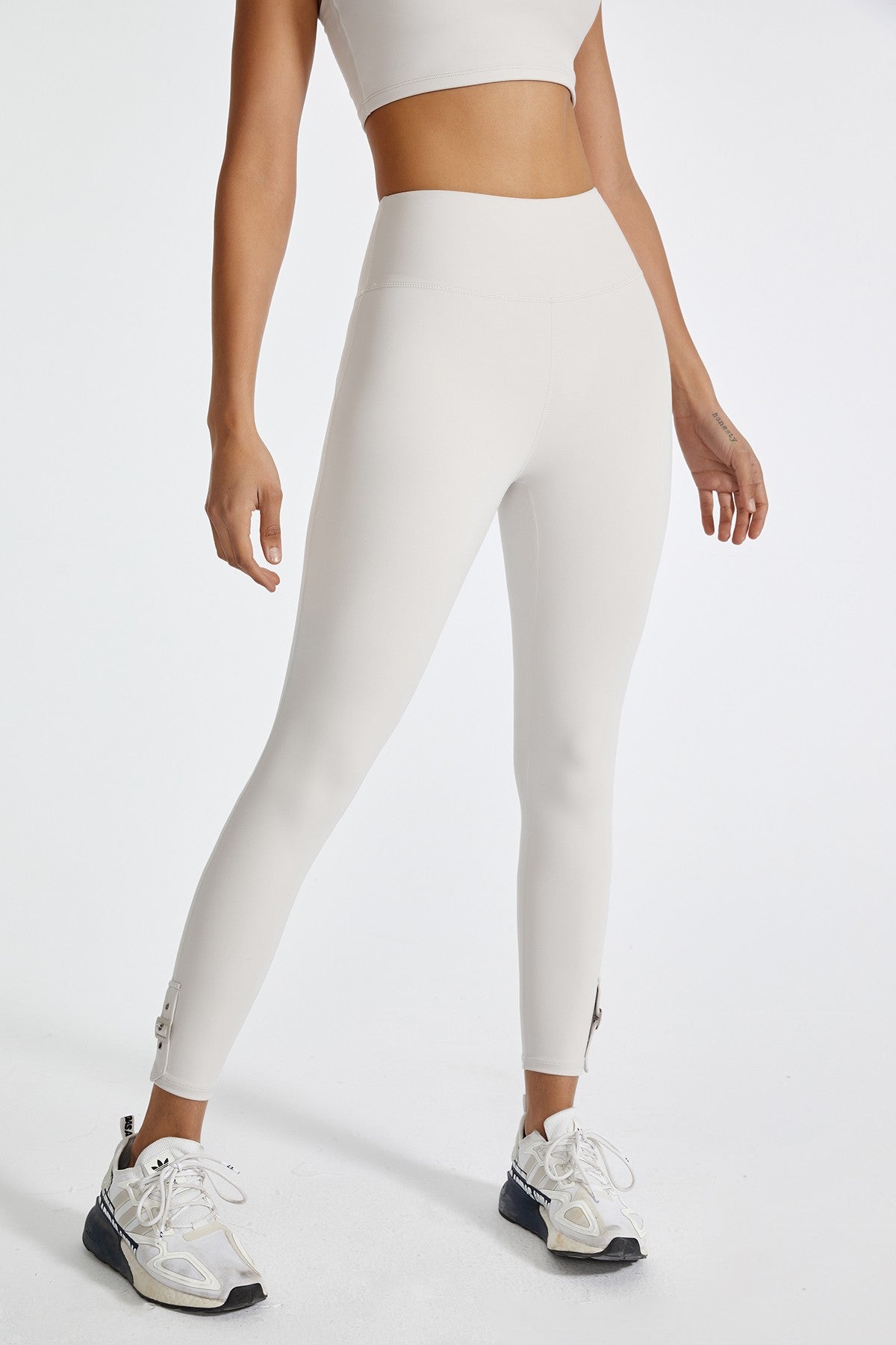 High-Rise Ankle Leggings by bornfocus