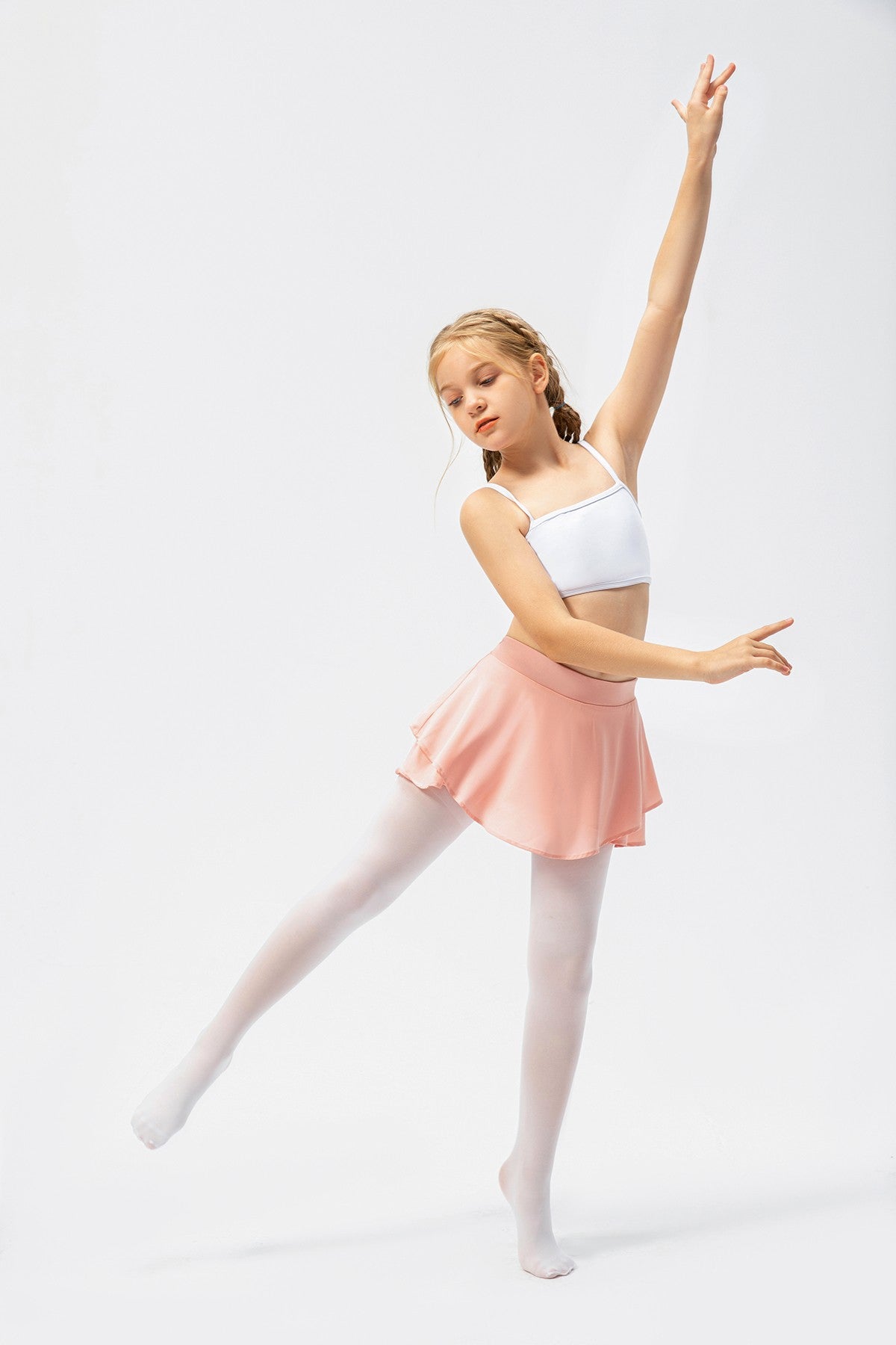 High-Rise Flattering Ballet Skirts for Girls by bornfocus