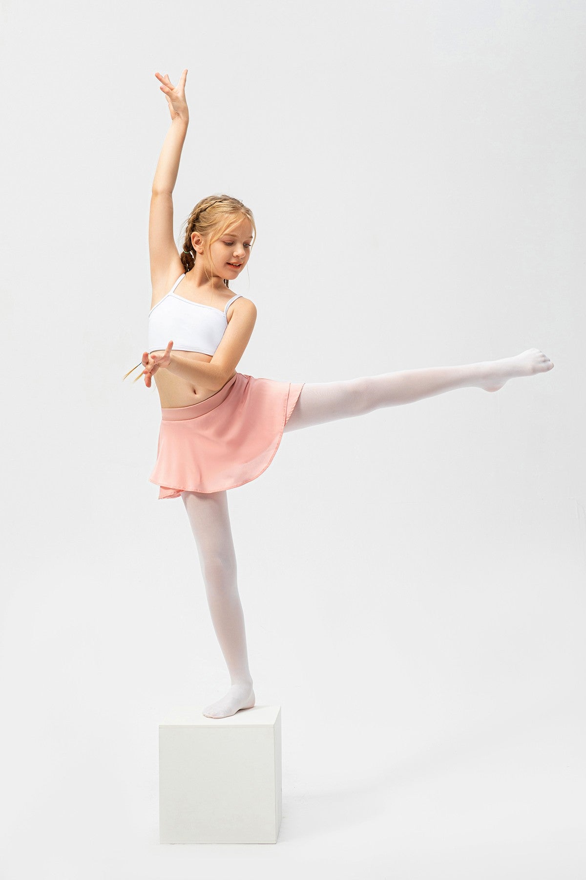 High-Rise Flattering Ballet Skirts for Girls by bornfocus