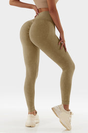 High-Rise Scrunch Butt Leggings by bornfocus